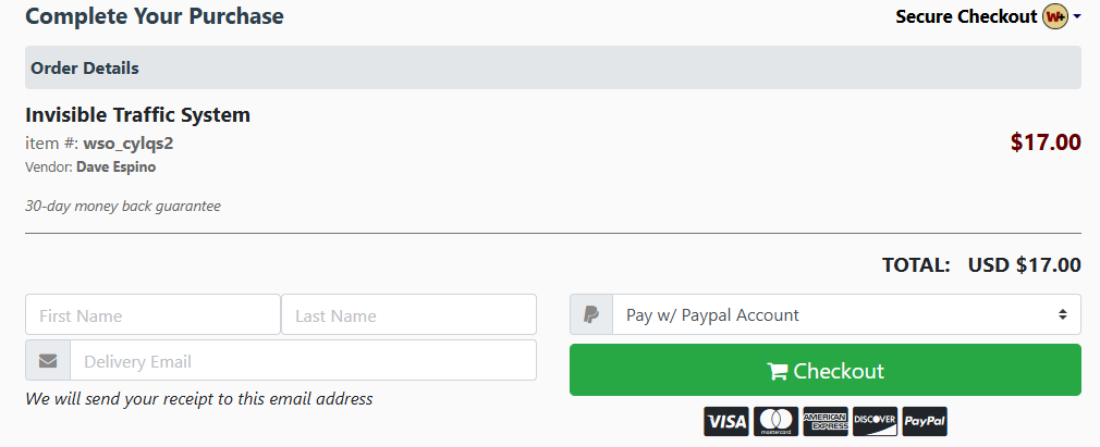 Invisible Traffic System